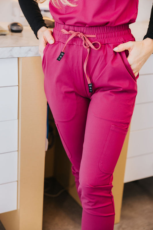 SHEPHERD UNIFORM PANTS -MAGENTA-