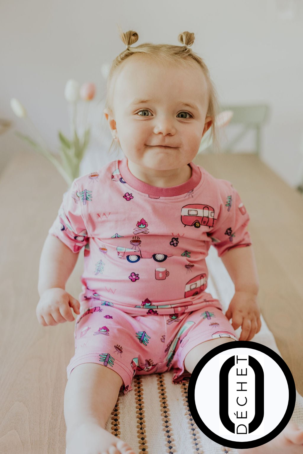 ENSEMBLE CAMPING -ROSE- | ZÉRO DÉCHET |