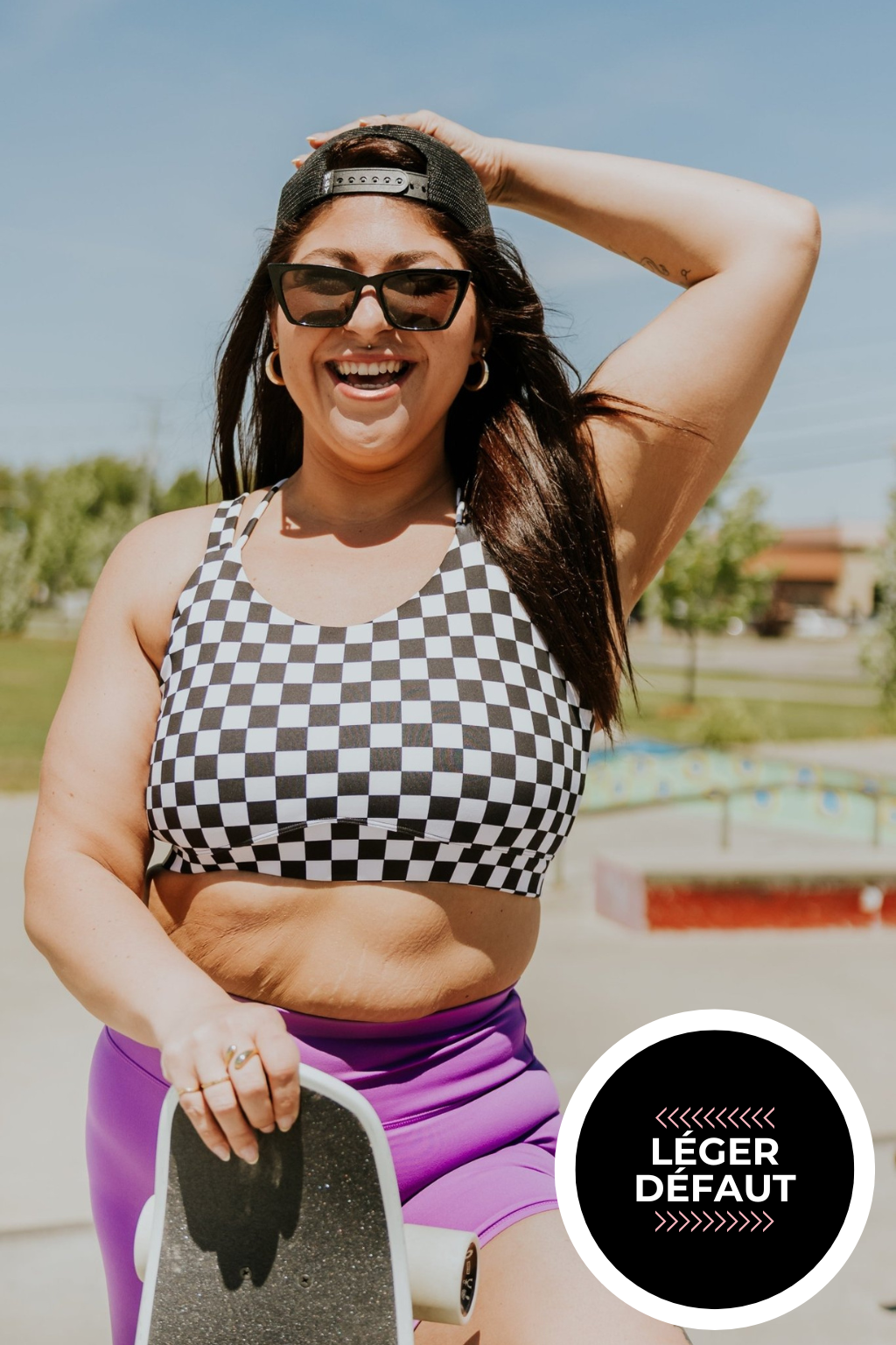 LEXANNE SPORT LEGGINGS (2 LENGTHS) - BLACK CAMO - "SLIGHT DEFECT"