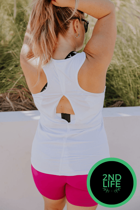 CAMISOLE SPORT TESS - BLANC - *2NDLIFE* - WILL&YOU