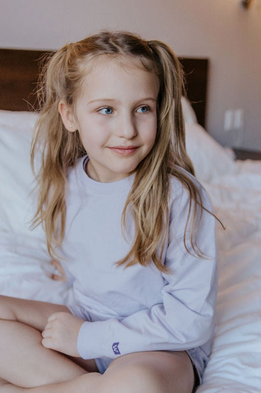 CHANDAIL LEE (ENFANT) - MAUVE - WILL&YOU