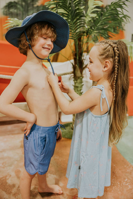 CHAPEAU JONES (ENFANT) - BLEU - WILL&YOU