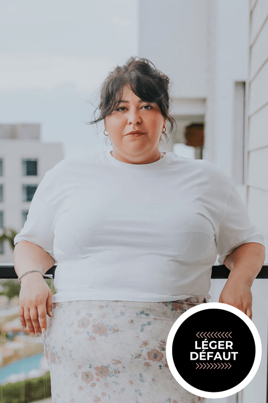 CROP TOP LANA "LÉGER DÉFAUT" - WILL&YOU