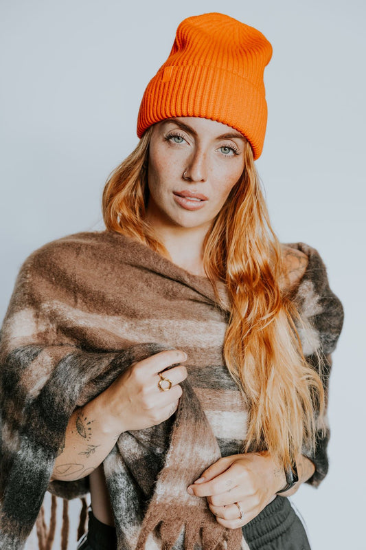 FOULARD ELSA -CARREAUX CHOCOLATÉS - WILL&YOU