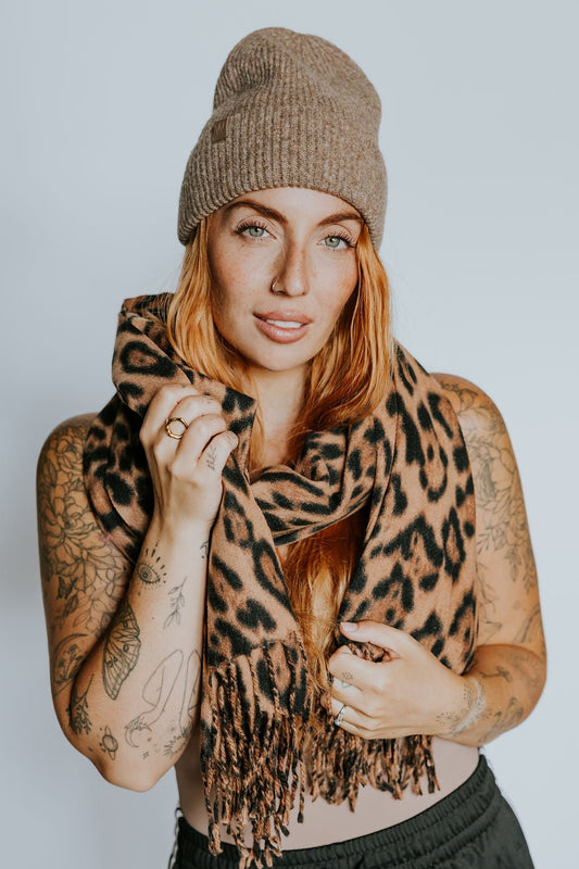 FOULARD LÉOPARD - WILL&YOU