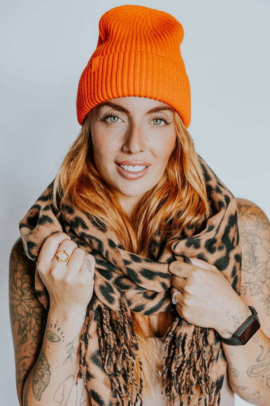 FOULARD LÉOPARD - WILL&YOU