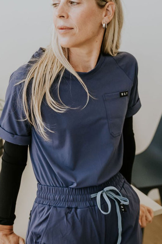 HAUT D'UNIFORME SHEPHERD - MARINE - WILL&YOU
