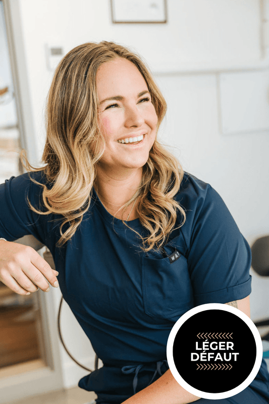 HAUT D'UNIFORME SHEPHERD - MINUIT - "LÉGER DÉFAUT" - WILL&YOU