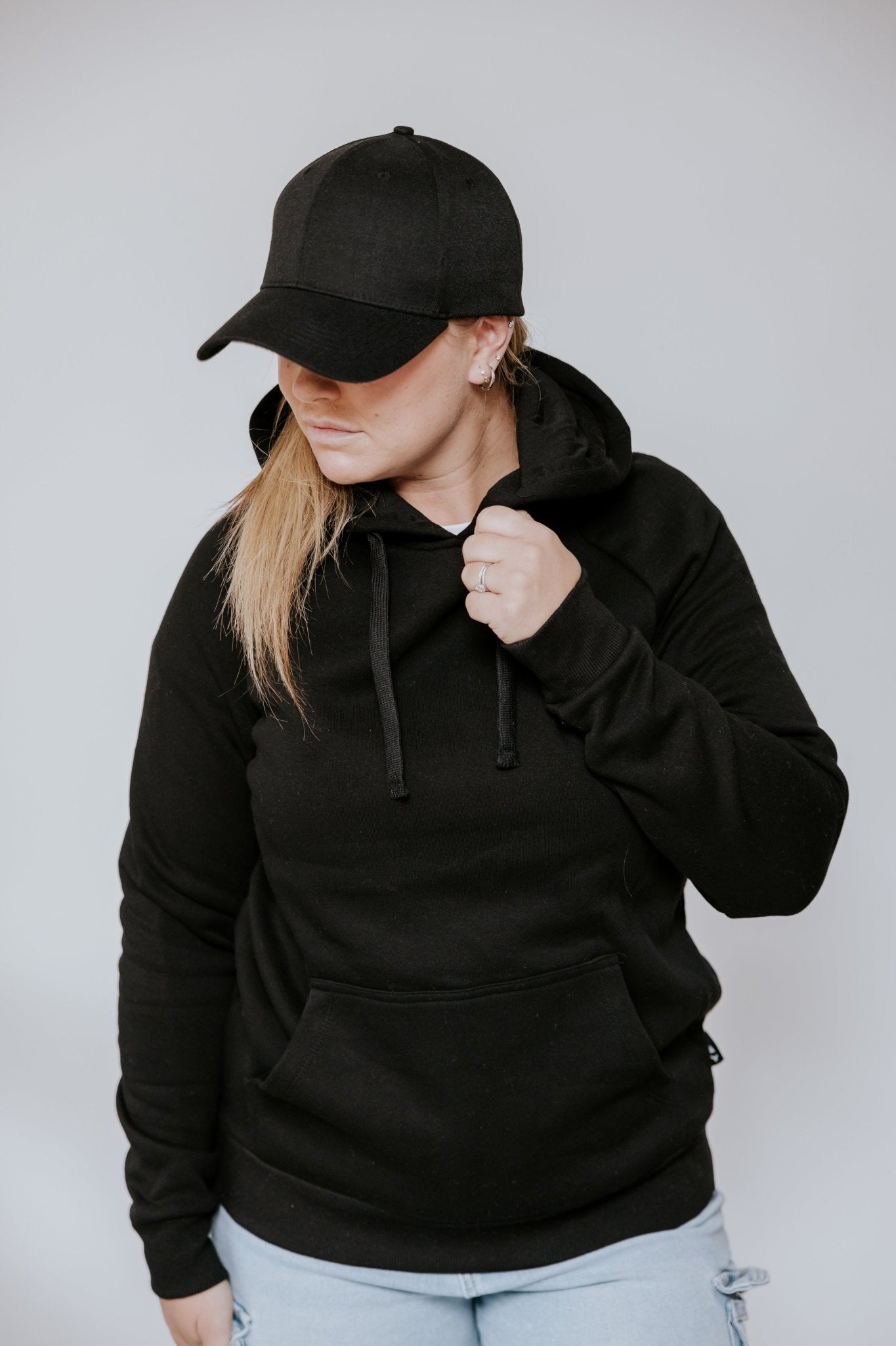 HOODIE CORPO (ADULTE) - NOIR - WILL&YOU