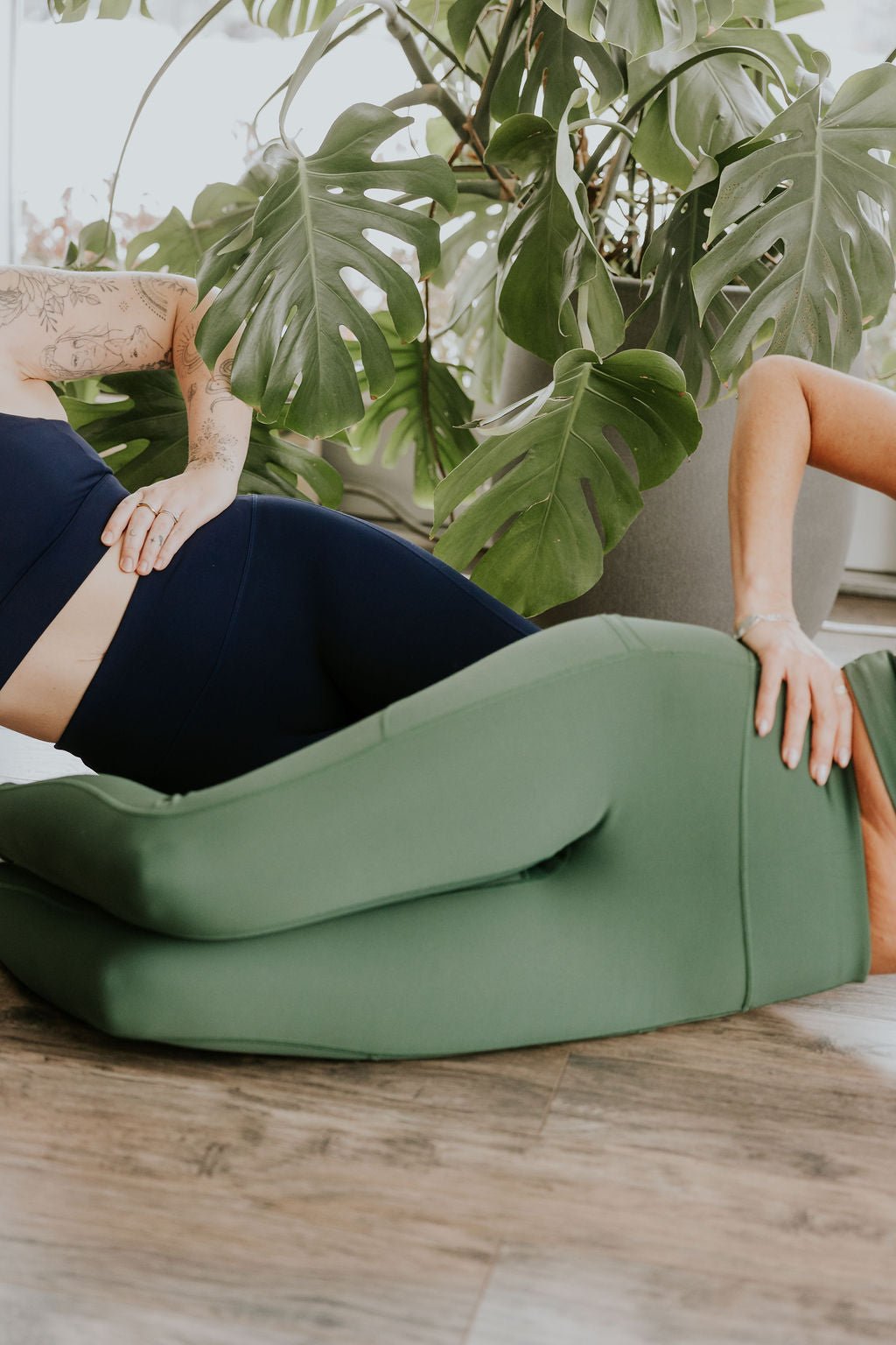 LEGGING SPORT LEXANNE - VERT BOUTEILLE - WILL&YOU