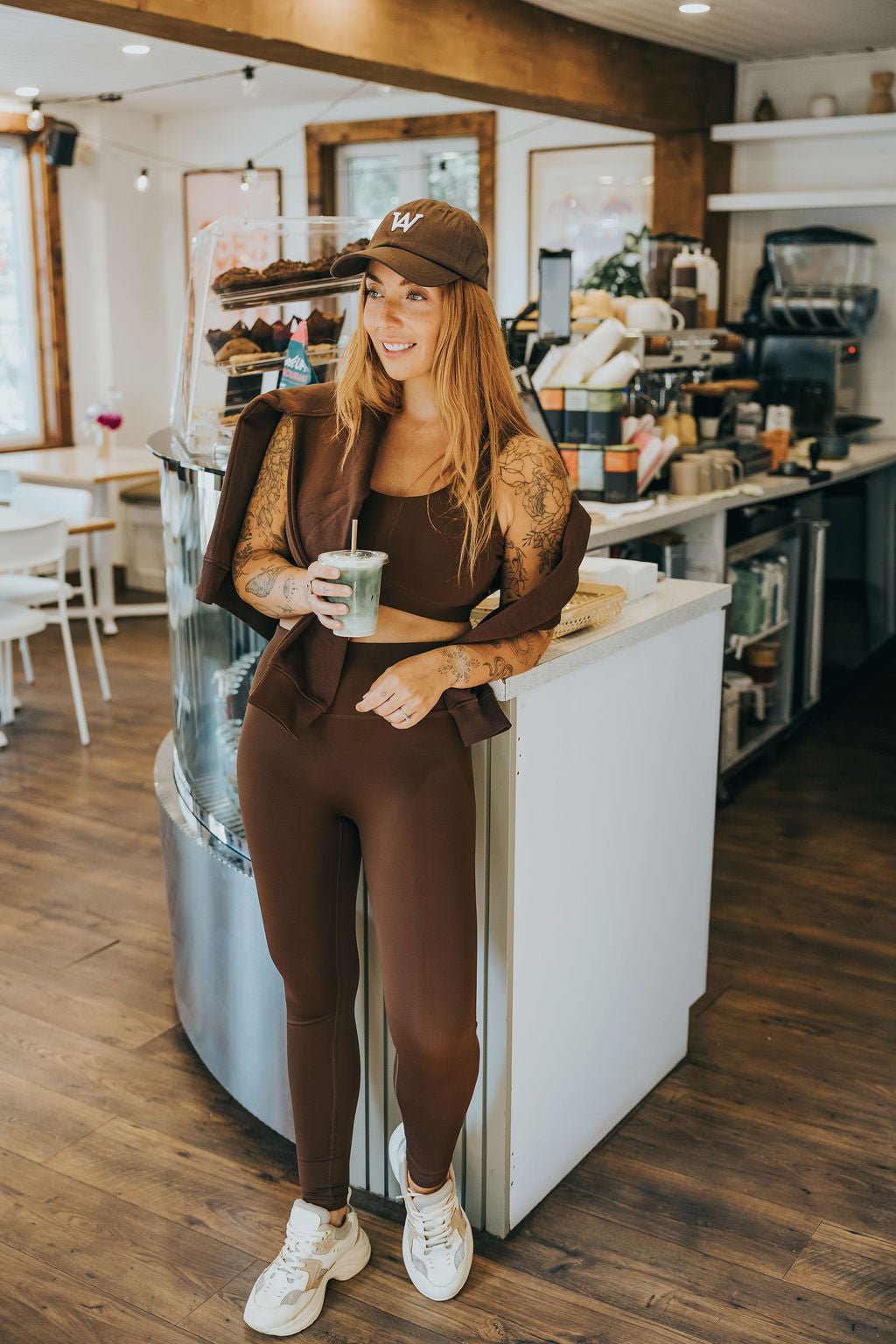 LEGGING SPORT MÉLANIE -ESPRESSO - WILL&YOU