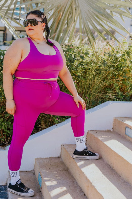 LEGGING SPORT OLY - MAGENTA - WILL&YOU