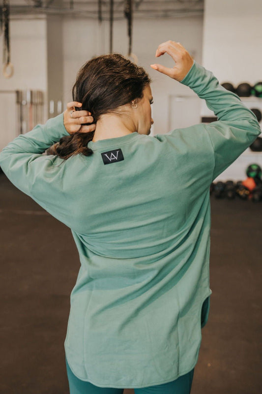 LONGSLEEVE SPORT CARRIE 2.0 - SARCELLE - WILL&YOU