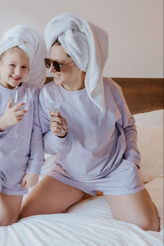 MATCHING SET LEE (ADULTE) - MAUVE - WILL&YOU