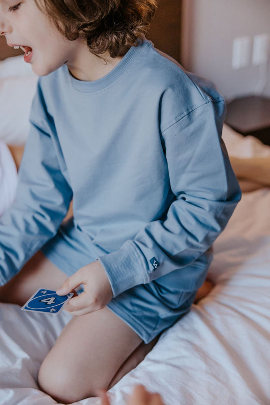 MATCHING SET LEE (ENFANT) - BLEU - WILL&YOU