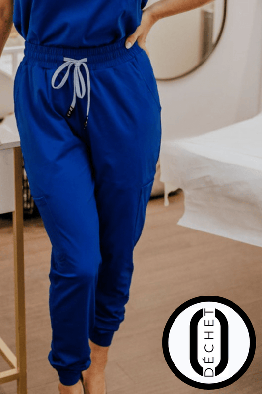 PANTALON D'UNIFORME SHEPHERD - BLEU ROYAL - | ZÉRO DÉCHET | - WILL&YOU