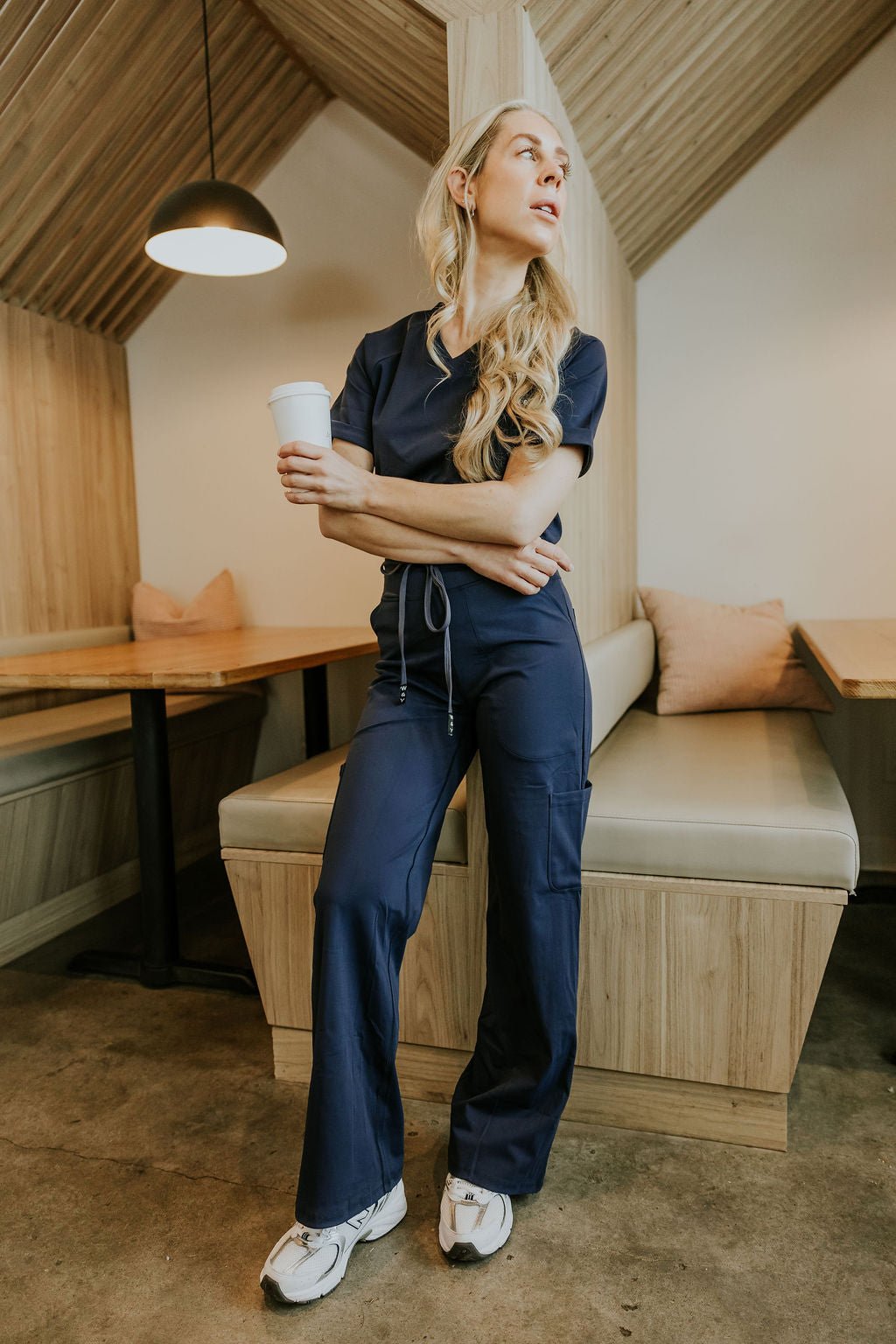 PANTALON D'UNIFORME SHEPHERD (COUPE DROITE) - MINUIT - WILL&YOU