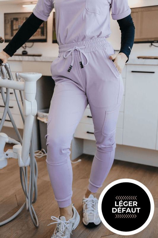 PANTALON D'UNIFORME SHEPHERD - LILAS - "LÉGER DÉFAUT" - WILL&YOU