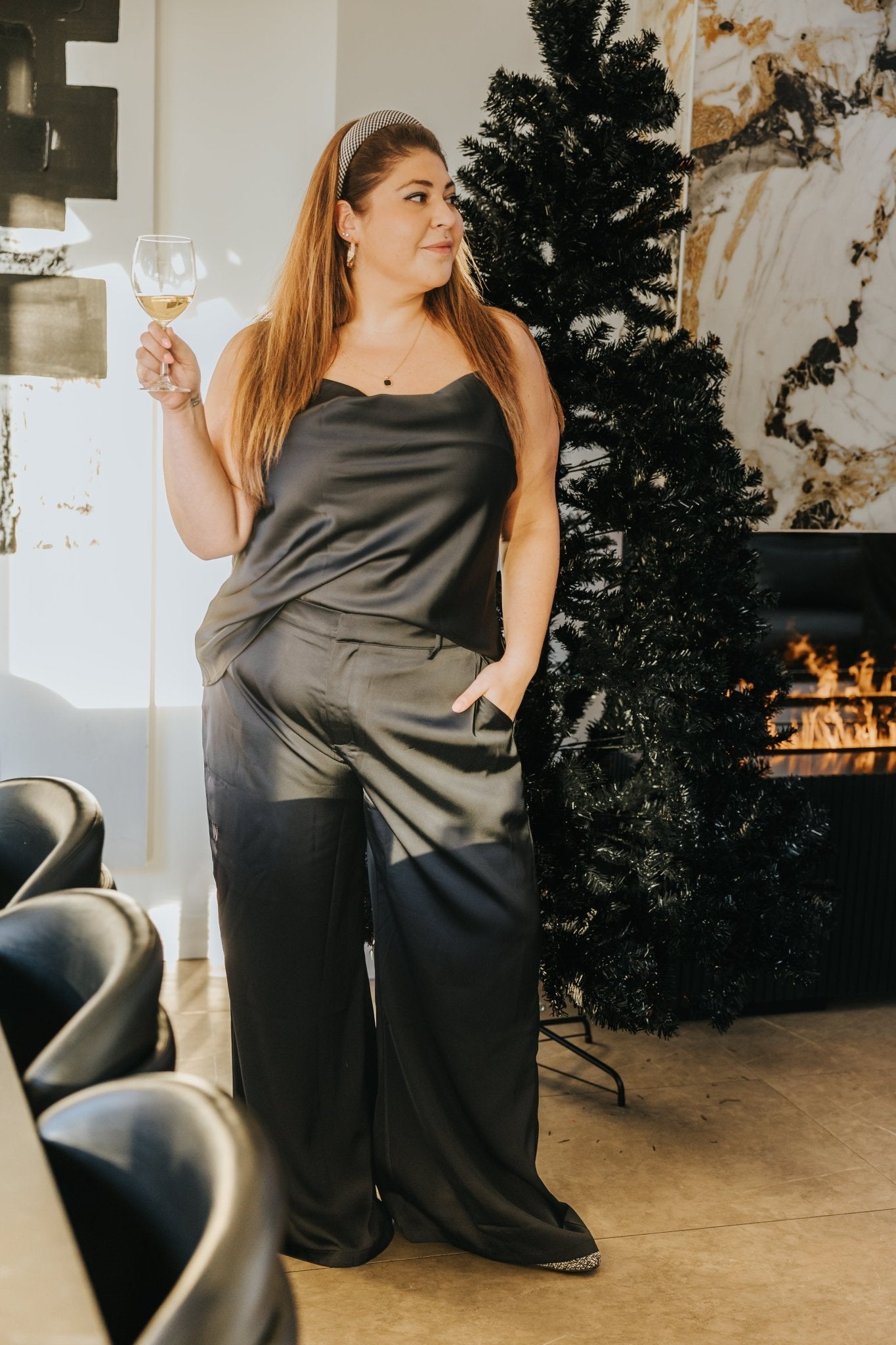 PANTALON ONYX - NOIR - WILL&YOU