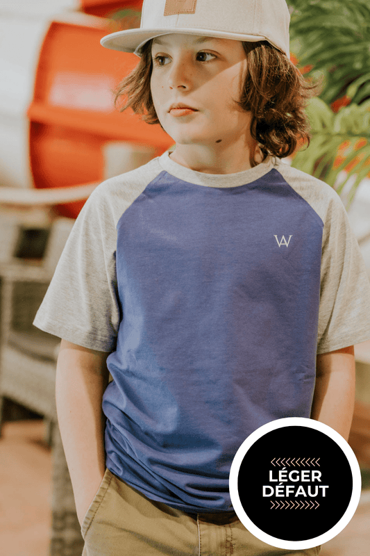 T - SHIRT JOHN (ENFANT) "LÉGER DÉFAUT" - WILL&YOU