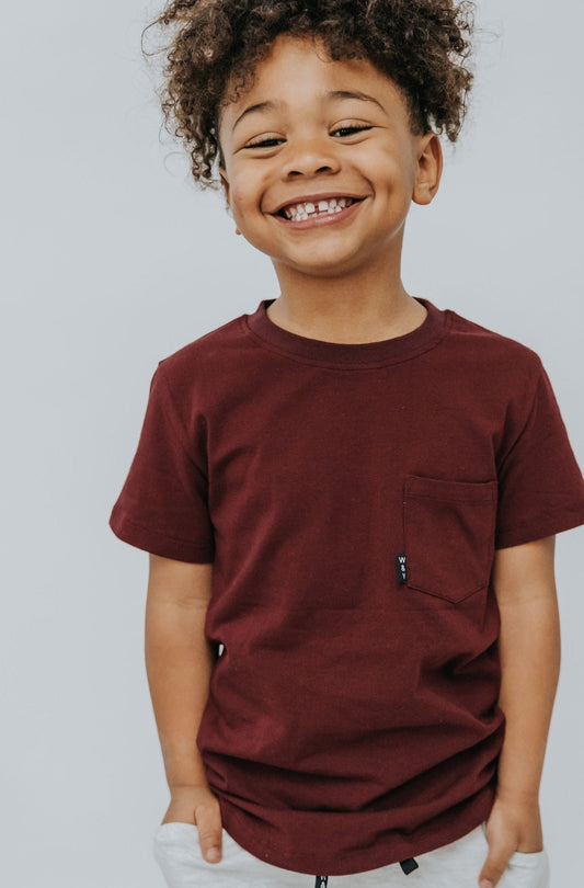 T - SHIRT MIX&MATCH 2.0 - BOURGOGNE - WILL&YOU