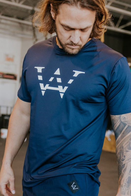 T - SHIRT SPORT JACK (ADULTE) - NAVY - WILL&YOU