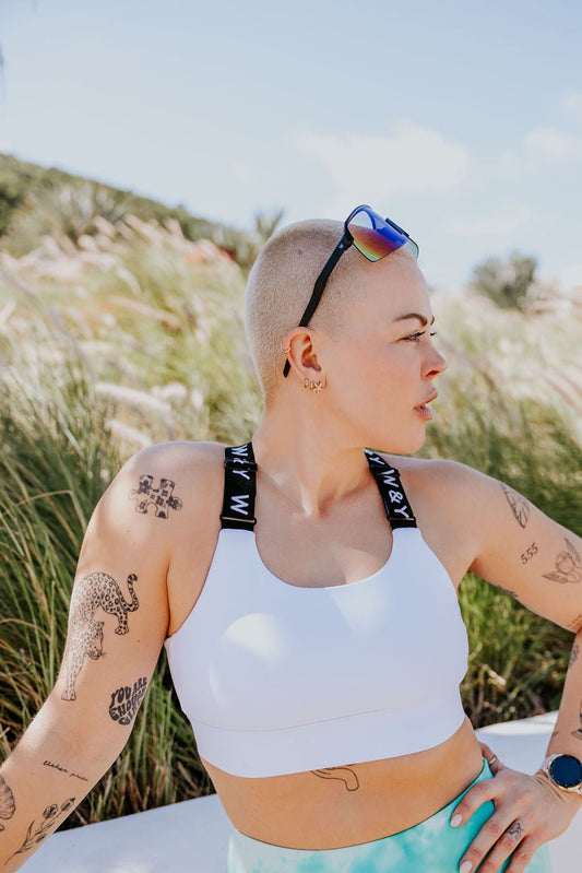 TOP SPORT VICKY - BLANC - WILL&YOU