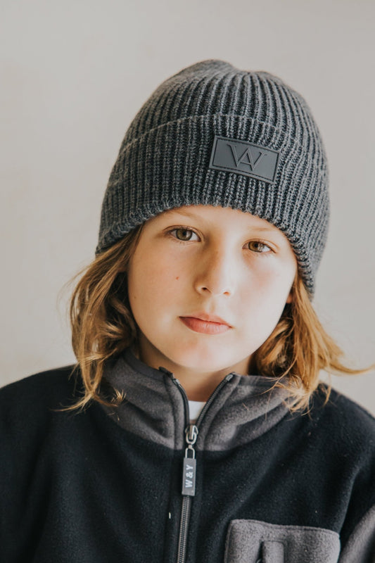 TUQUE SPENCER (ENFANT) - CHARCOAL - WILL&YOU