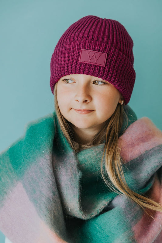 TUQUE SPENCER (ENFANT) - FRAMBOISE - WILL&YOU