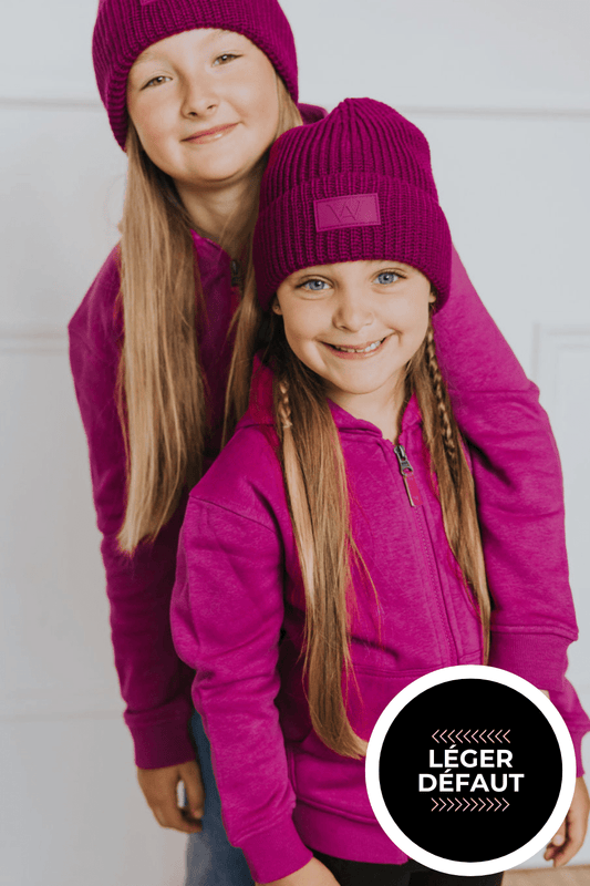 VESTE ALICIA - FRAMBOISE - "LÉGER DÉFAUT" - WILL&YOU