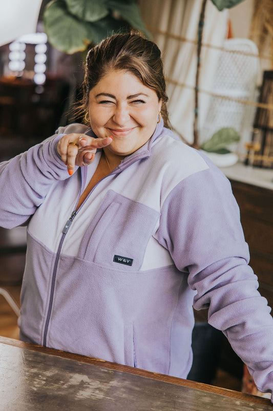 VESTE POLAR PAOLO (ADULTE) - LILAS - WILL&YOU