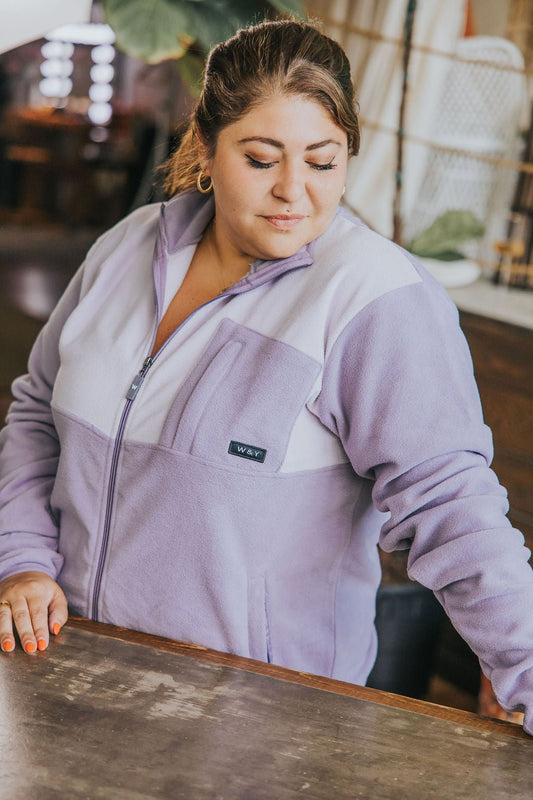 VESTE POLAR PAOLO (ADULTE) - LILAS - WILL&YOU