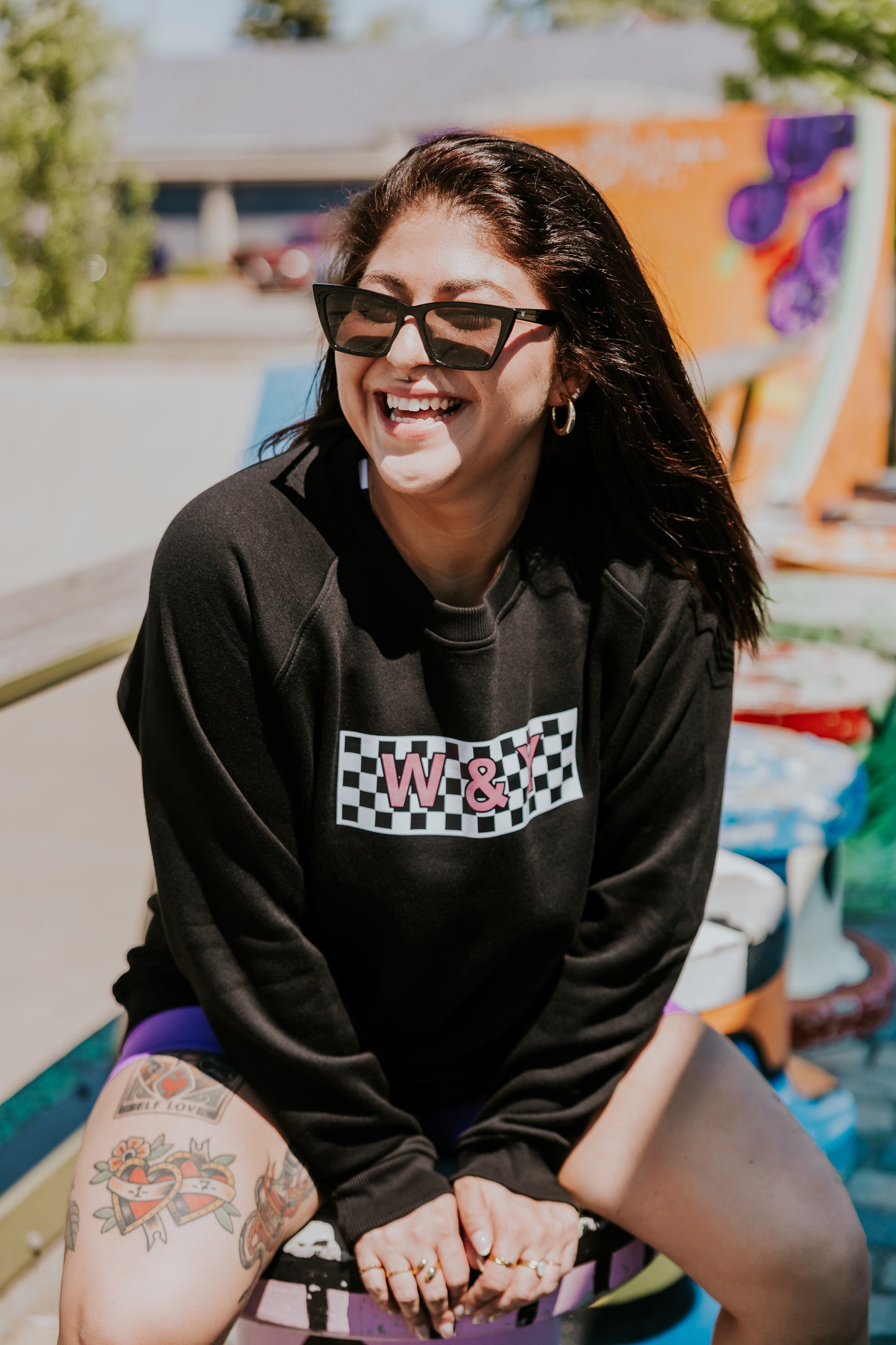 CREWNECK COLLAB MEL TACOS