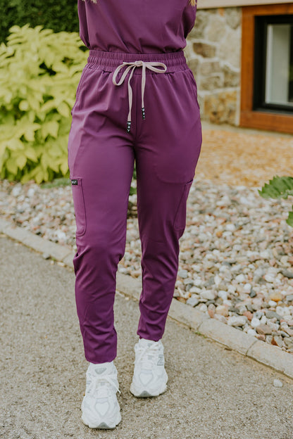 PANTALON D'UNIFORME SHEPHERD -RAISIN-