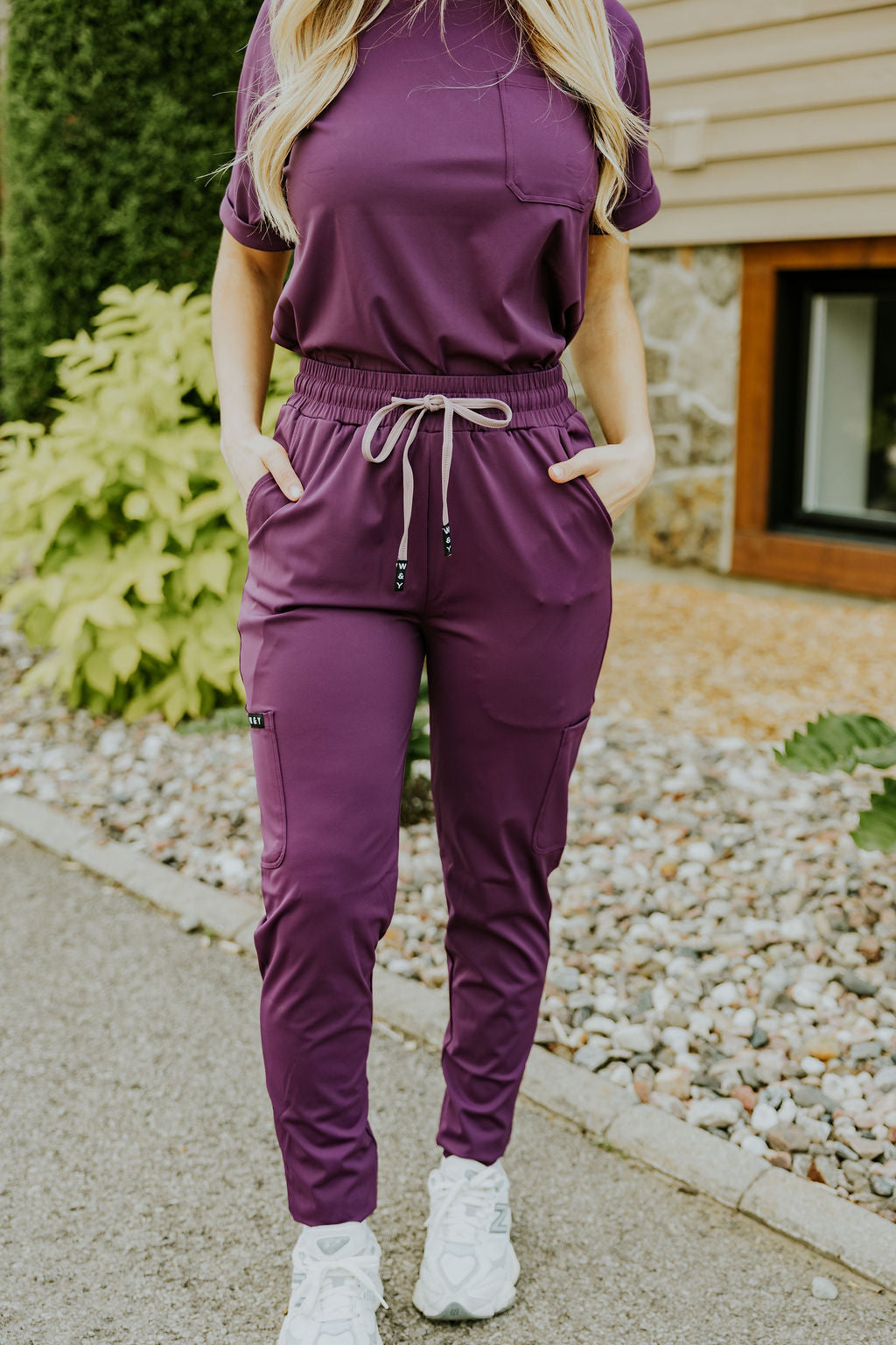 PANTALON D'UNIFORME SHEPHERD -RAISIN-