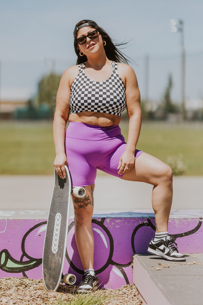 TOP SPORT ELISA COLLAB MEL TACOS -DAMIER-