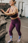 LEGGING SPORT ROXANNE -MAUVE-