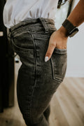JEANS ÉMILIE -GRIS DÉLAVÉ-