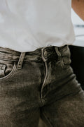 JEANS ÉMILIE -GRIS DÉLAVÉ-