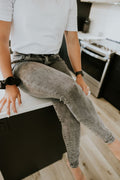JEANS ÉMILIE -GRIS DÉLAVÉ-