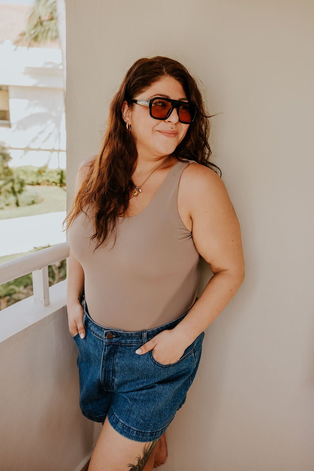 BODYSUIT MADELYN - GREIGE - WILL&YOU