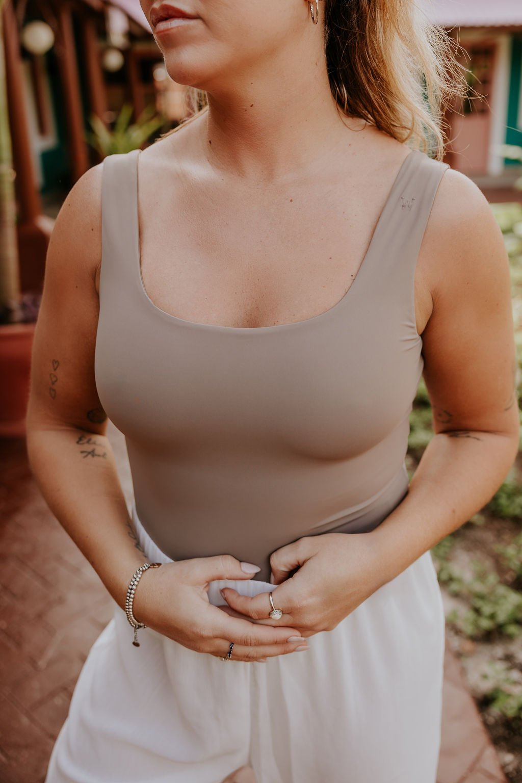 BODYSUIT MADELYN - GREIGE - WILL&YOU