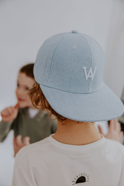 CASQUETTE CLAYTON (ENFANT) - BABY BLUE JEANS - WILL&YOU