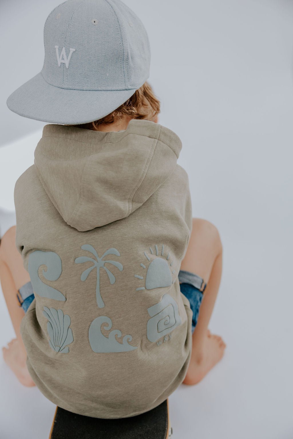 CASQUETTE CLAYTON (ENFANT) - BABY BLUE JEANS - WILL&YOU