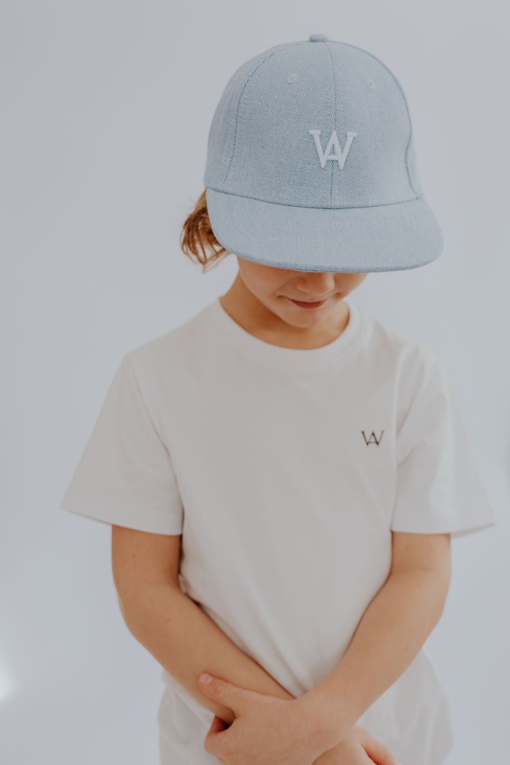 CASQUETTE CLAYTON (ENFANT) - BABY BLUE JEANS - WILL&YOU