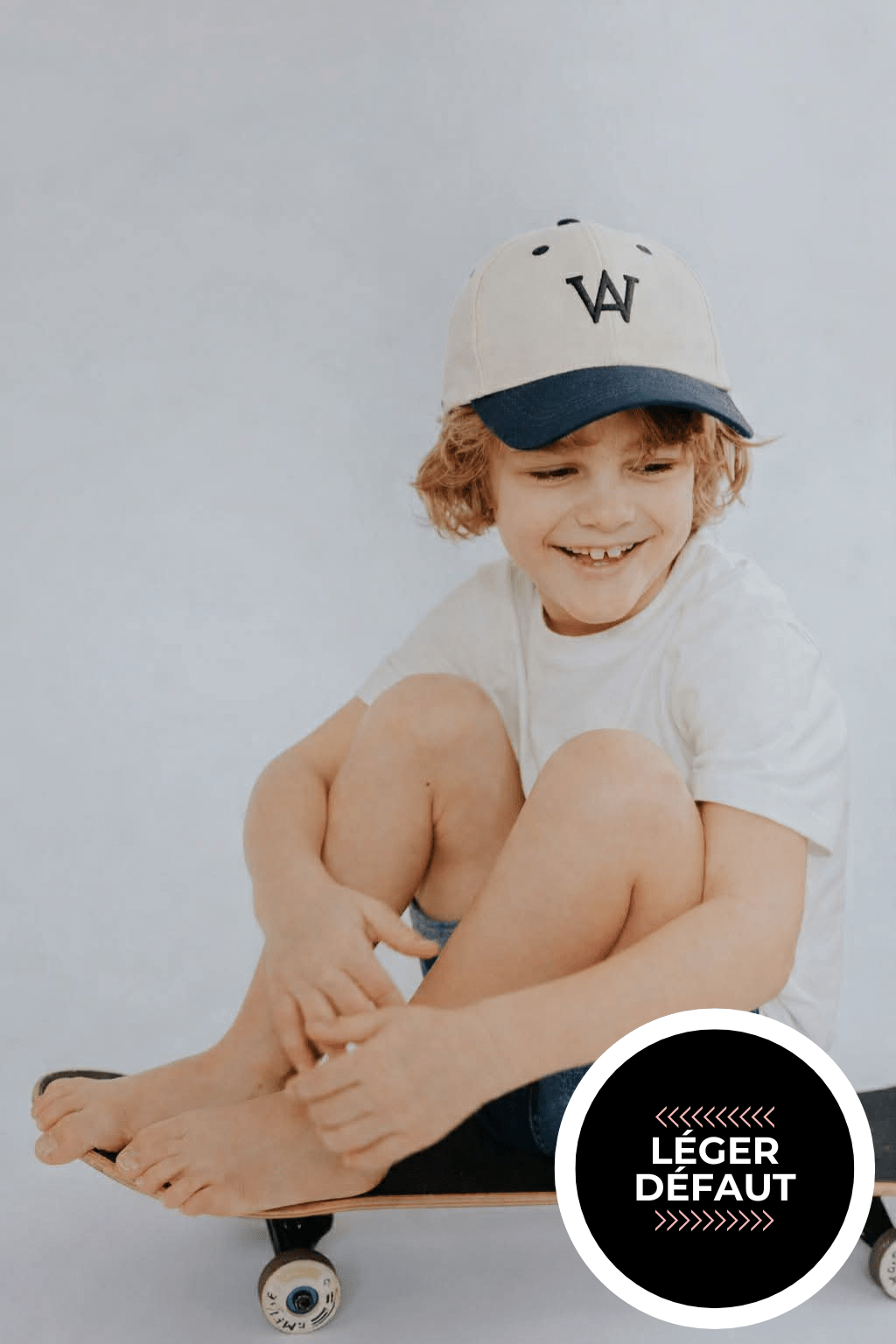 CASQUETTE ROBINSON (ENFANT) "LÉGER DÉFAUT" - WILL&YOU