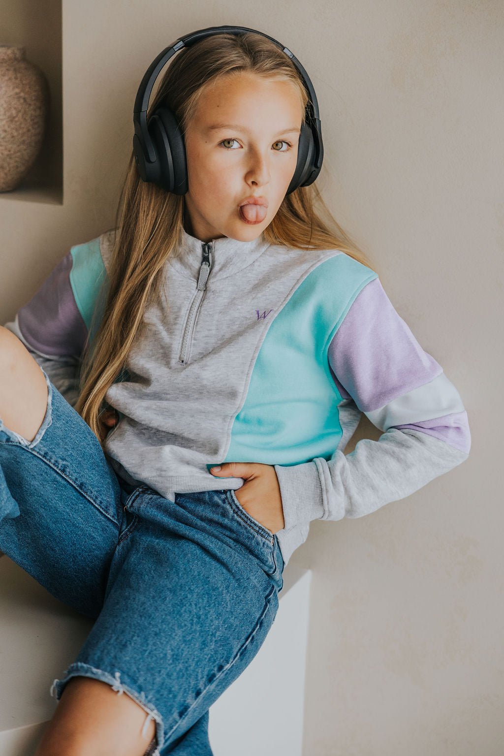 CHANDAIL DEMI ZIP MIA - WILL&YOU