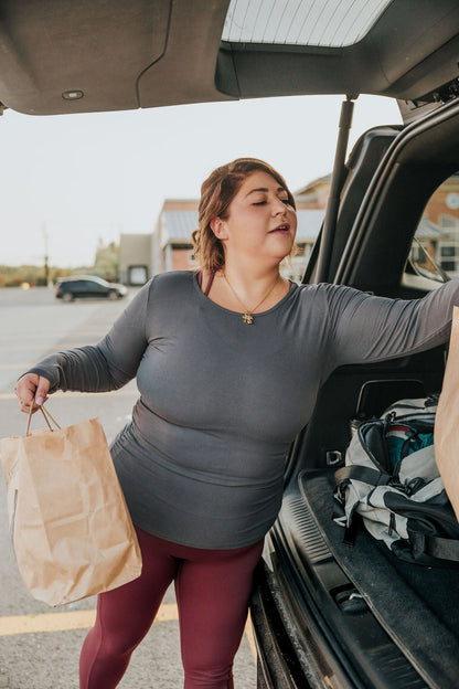 CHANDAIL LUCIA - CHARCOAL - WILL&YOU