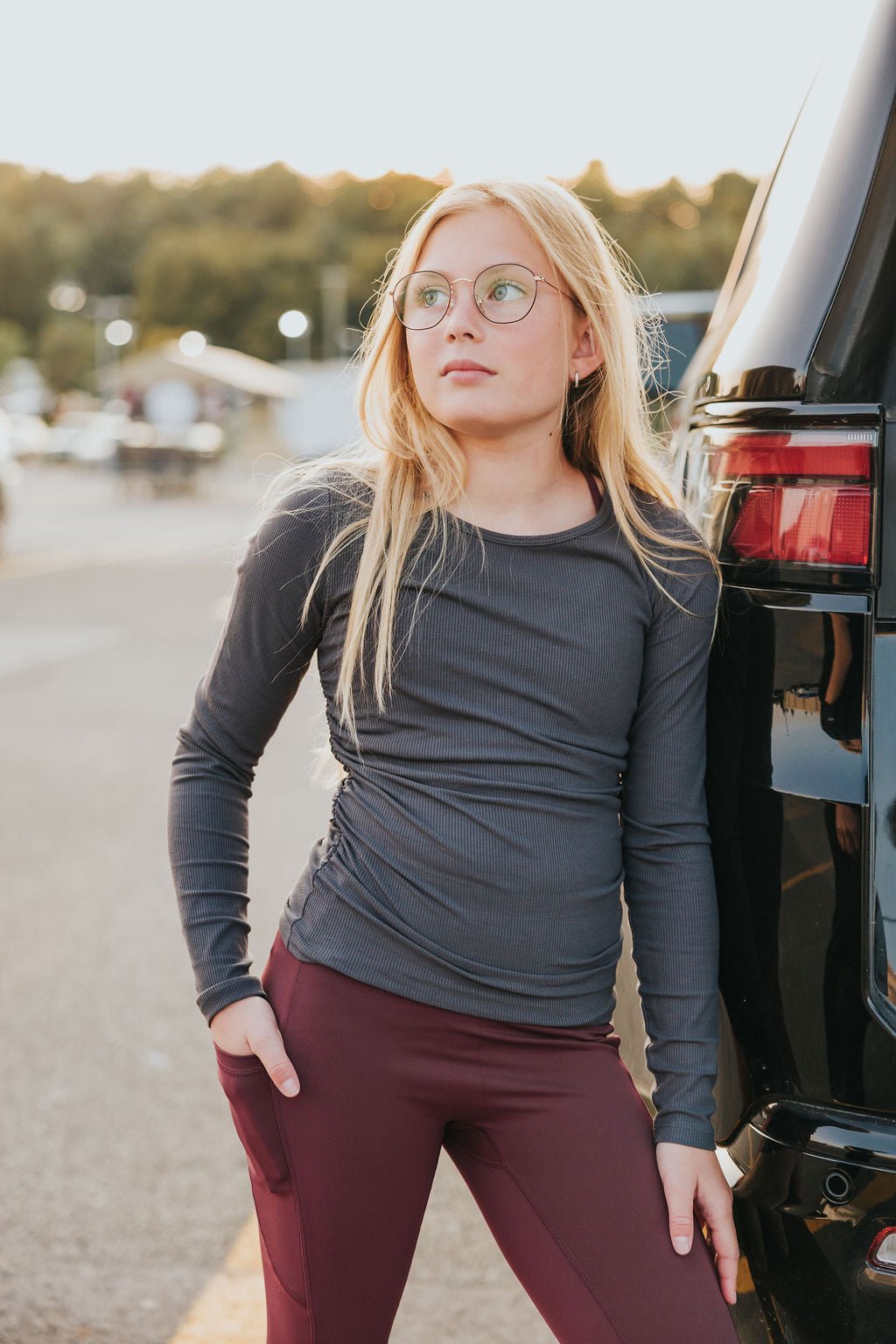 CHANDAIL LUCIA - CHARCOAL - WILL&YOU