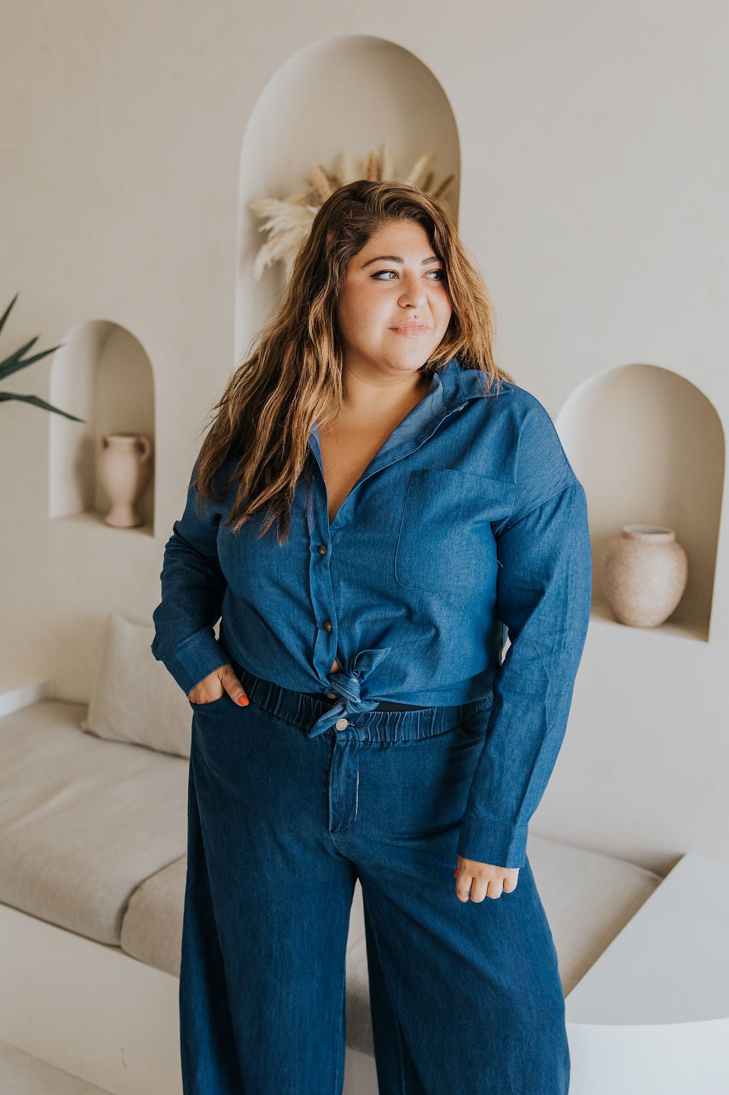 CHEMISE DENIM SUKI - WILL&YOU